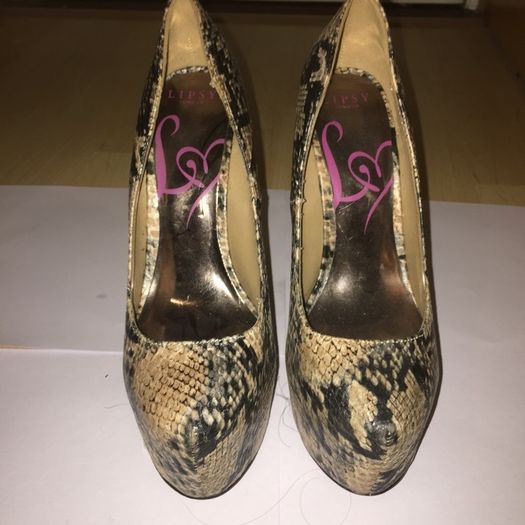 Lipsy Snakeskin Heels