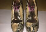 Lipsy Snakeskin Heels