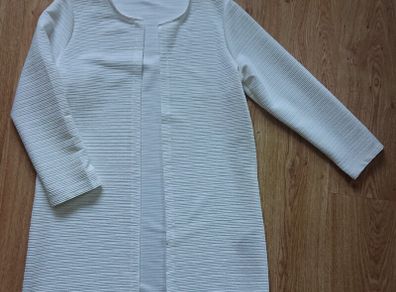 White Jacket/ Coat  Size 12