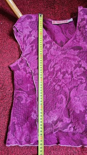 Avoca Raspberry pink purple skirt and top wool set