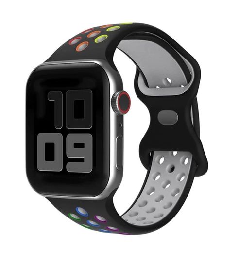 Silicone Strap For Apple Watch Band MESH 38mm 40mm 41mm /42mm 44mm 45mm NEW