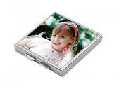 Personalised Square Shaped Compact Mirror