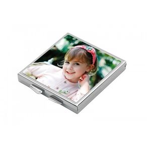 Personalised Square Shaped Compact Mirror