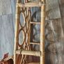 Vintage Wine baskets and wine rack and large hardshell  suitcase Image 8