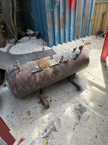 Air receiver tank