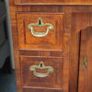 Victorian Rosewood Kneehole Desk Queen Anne Manner Image 4