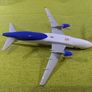 Ural Airlines 1:200 scale model airplane, Airbus A320 aircraft, NEW, made by LUPA Models Image 3