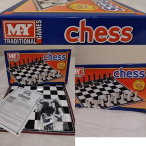 MY Traditional Games Classic Chess Set NEW