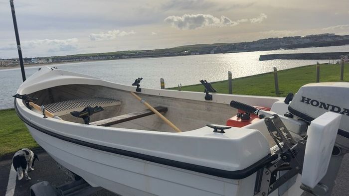Fishing Boat with Engine