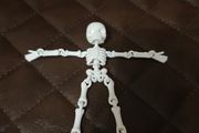 3D Printed Articulated Halloween Skeleton Fidget Toy