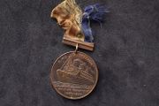 R.M.S. Mauretania Commemorative Medallion/Medal - Maiden Voyage 1939