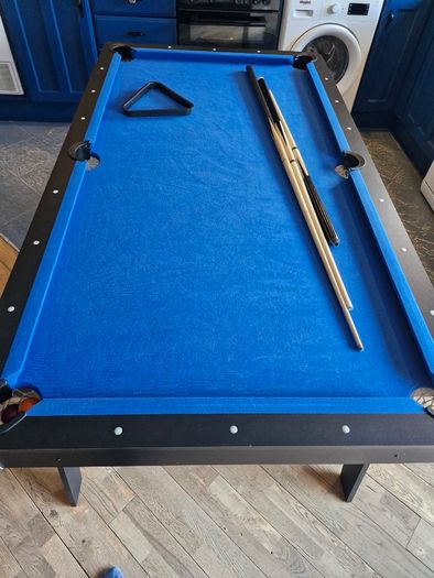 6ft pool table foldable