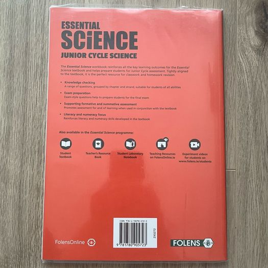 Essential Science Workbook (Junior Cycle Science)