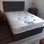 New Stylish single ,Double 4ft, 4ft6, King 5ft And 6ft Superking Sizes Divan Beds Instock. Drawers And Optional Tufted Mattresses Available. Free Delivery Image 10