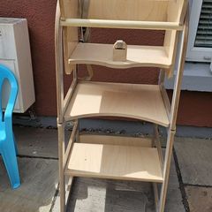 Toddler learning kitchen tower (table convertible)