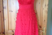 Size 8 Monsoon Coral Dress