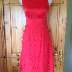 Size 8 Monsoon Coral Dress
