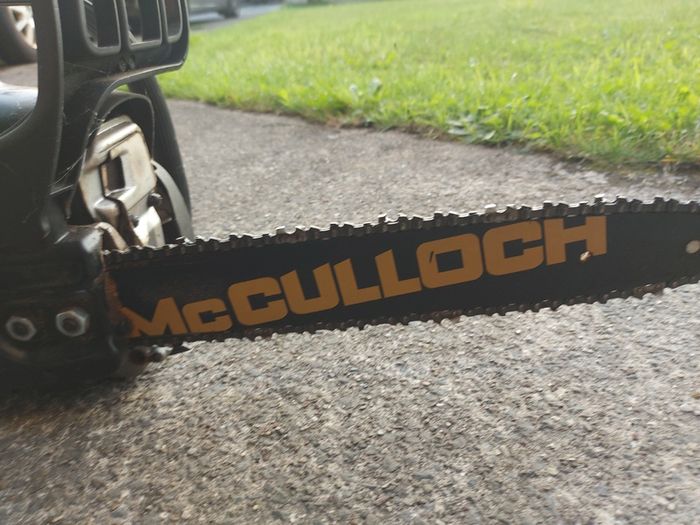 McCulloch Petrol Chainsaw in excellent condition