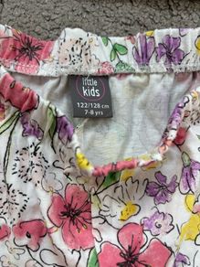 girl summer set t shirt and shorts 7/8 years old 122/128cm