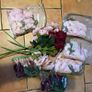 wedding decor bundle candlesticks and faux flowers Image 3