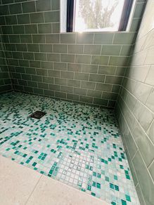 Aqua Marine Tile Mosaics Sheets - Wet Room, Showers Etc