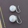Salt water natural pearl earrings Image 6