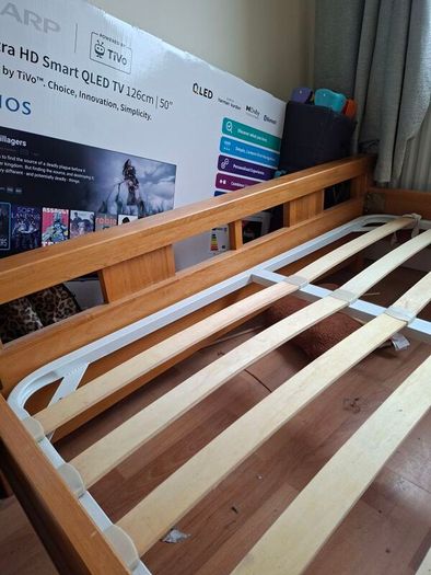 King size bed frame