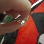 vintage sterling silver triple band ring Image 4