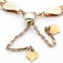 Vintage Gold Plated Sterling Silver Bracelet Image 5