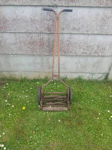 vintage push mower