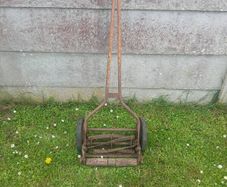 vintage push mower