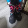 skechers knitted light up boots Image 2