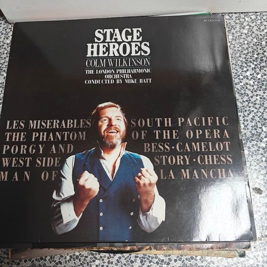 Colm Wilkinson, Stage Heroes LP, stage and theatre interest