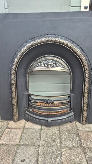 fireplace surround cast iron