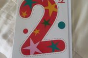 BNWT 2nd Birthday card