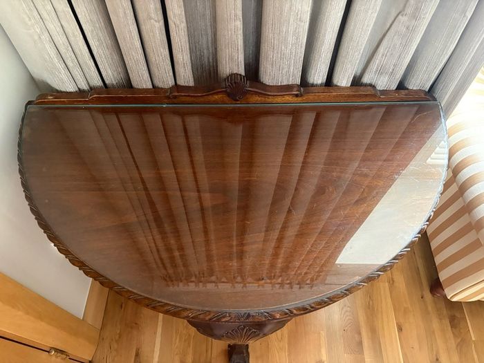 Wood Console Table