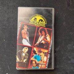 Queen We Will Rock You Video VHS