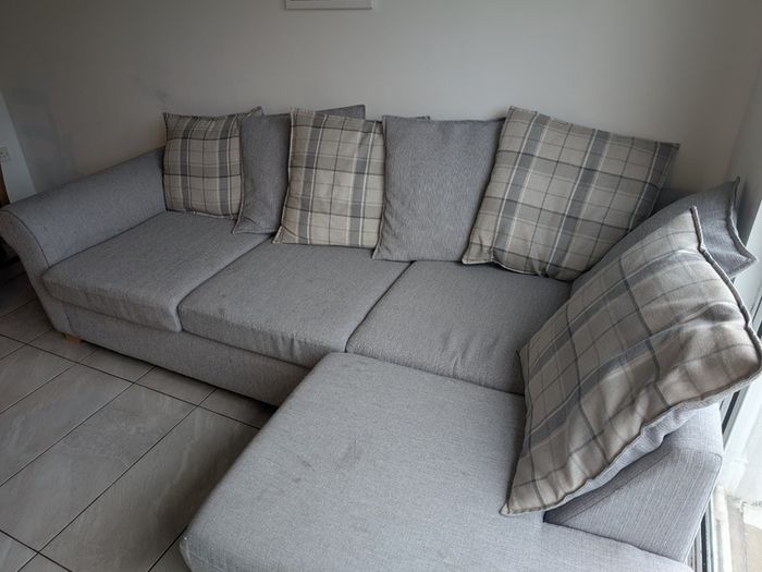 L shaped couch