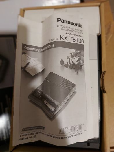 Vintage Panasonic EASA-PHONE Model  KX-T5100, New condition, never used, excellent condition