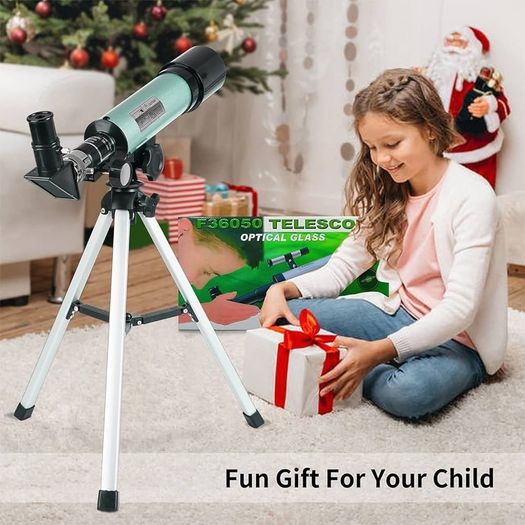 SALE | Telescope for Kids, Astronomical Telescope Zoom 90X HD Outdoor Monocular Space Telescopes Portable Refractor Spotting Scope With Tripod, Telescope for Adults, Kids and Beginner