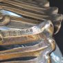 Rare vintage swan-shaped salt cellars crafted from 925 silver and cut crystal Image 7