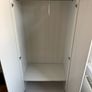 Ikea Aspelund White 2-door Wardrobe Image 2