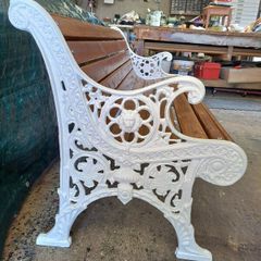 Cast iron Garden Bench 5' long