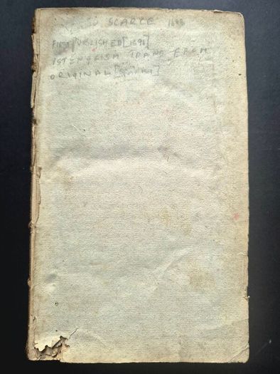 Doctor Juan Huartes 1529-1588. Translated by Mr Bellamy. Examen de Ingenios: Or, The Tryal of Wits. Discovering the great Difference of Wits among Men. 1698