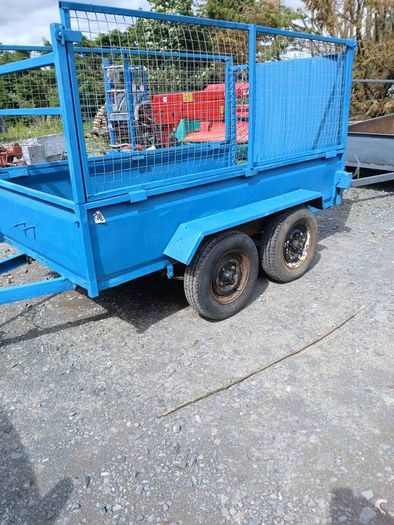 trailer with mesh sides 8x4 multipurpose trailer