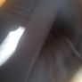 Long Black  pencil skirt with stretch  size large Image 10