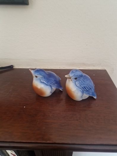 vintage ceramic birds