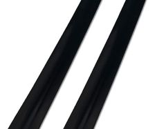 2 Pack Silicone Stove Counter Gap Cover, 63cm/25" Long Kitchen Counter Gap Filler, Long Gap Filler Seals Spills Between Counter, Stovetop, Oven, Washing Machine and Kitchen Appliances(Black)