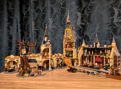 Lego Harry Potter 75954 Hogwarts Great Hall & 75953 Whomping Willow bundle
