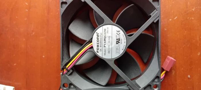 2x pc fan